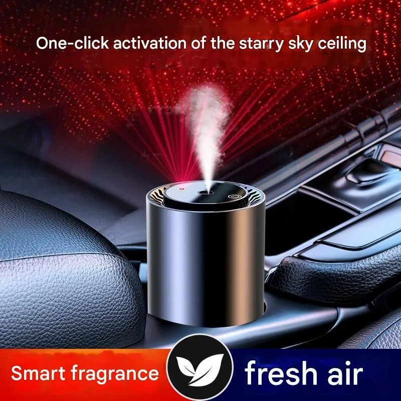 

Dual-use Car and Home Automatic Spray Car Air Freshener High-end Intelligent Car Air Freshener To Remove Odors Car Accessories