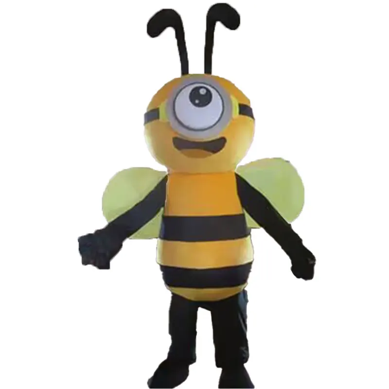 Cartoon Yellow Bee Mascot Clothing Anime Props Walking Adult Performance Christmas Little Bee Doll Clothing