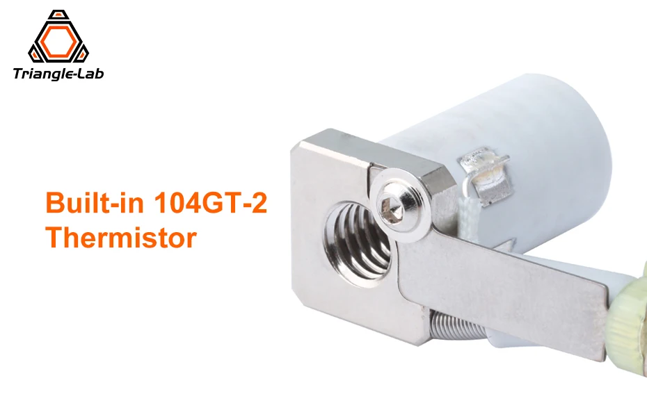 Trianglelab TD6 Volcano Hotend CHC Pro 24V 104GT-2 TUN Pro Düse für V6 Hotend DDE DDB Direct Drive oder Bowden Extruder – Detail 2