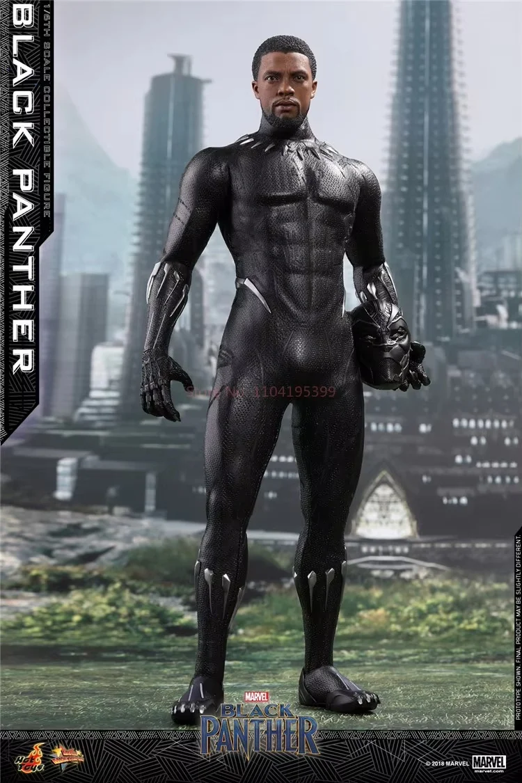 In Stock Genuine HT HotToys 1/6 MMS470 Black Panther 2.0 Black Panther Action Figure Model Toys Gifts