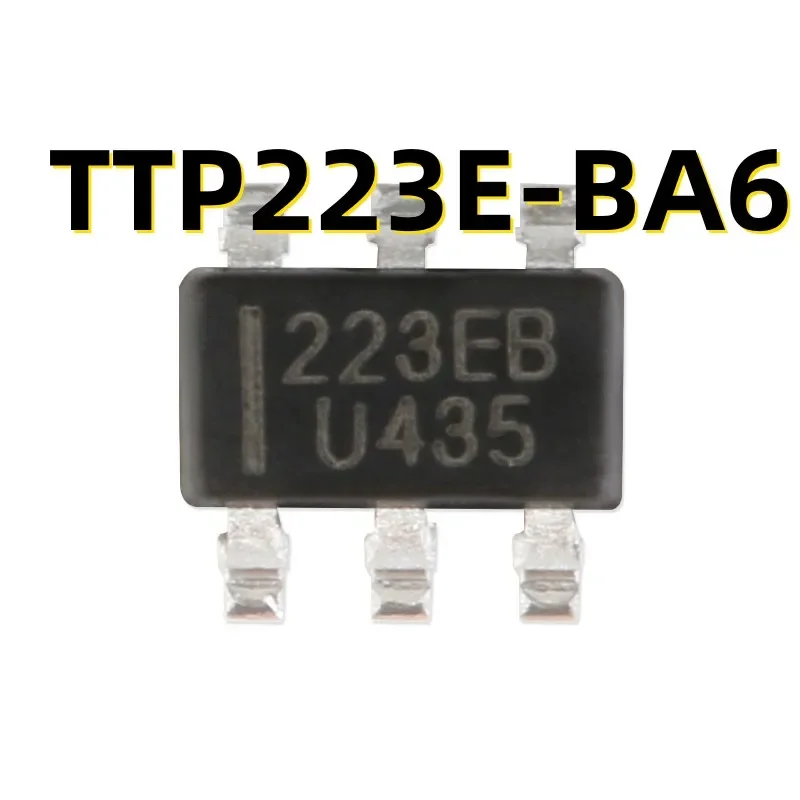 10PCS TTP223E-BA6  SOT23-6