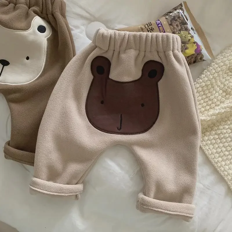 Girl Boy Toddler PP Pants Bebe Pantalones Baby Clothes Korea Autumn 2022 Bebebe Trousers Newborn Babies 0 To 3 Months Clothing