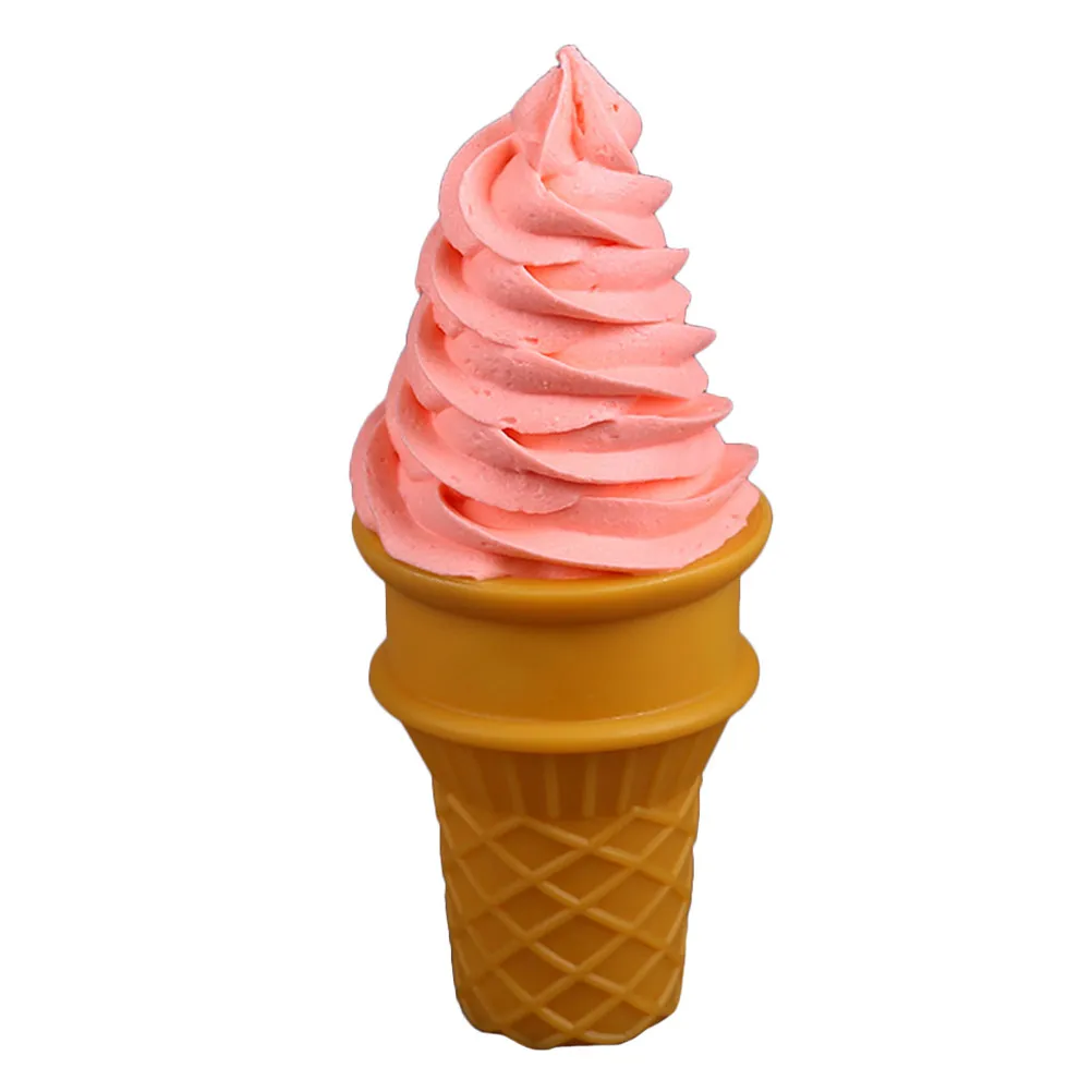 

Simulation Ice Cream Cone Fake Artificial Display Prop Decorative Realistic Imitation Photography Photo Prop Shop Display