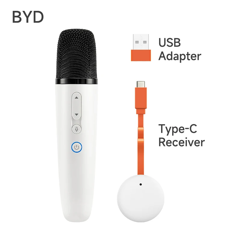 BYD Official factory Car Microphone With Receiver, Karaoke Microphone for BYD all Models, Original sale. image 3