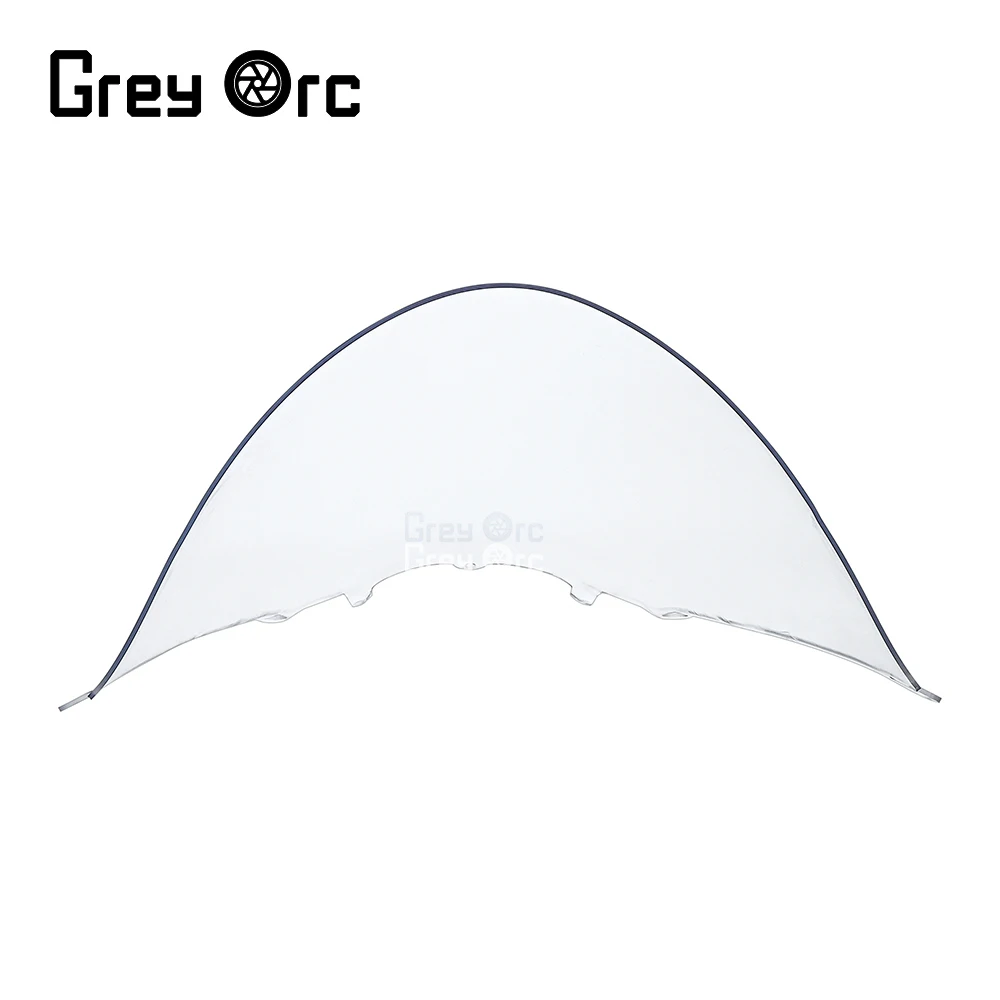 صالح لياماها YZF600 YZF-R6 YZF R6 2017-2024 2023 دراجة نارية فقاعة مزدوجة الزجاج الأمامي شاشة الرياح منحرف شاشة الزجاج الأمامي #4