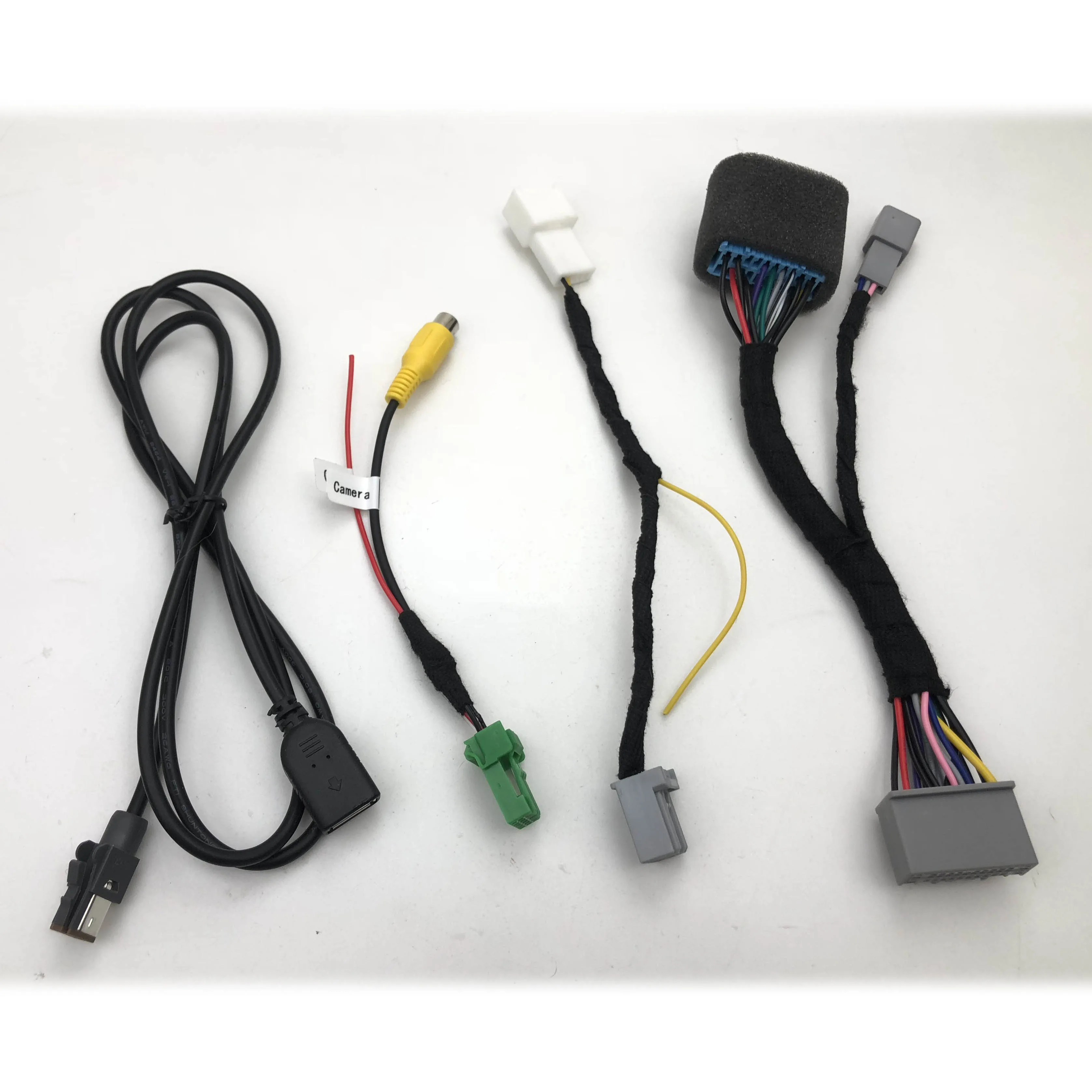 For Suzuki 2019~2026 Accessory required for Clarion Maruti Top Model Stereo Fit in Base Model Rearview camera USB wiring adapter