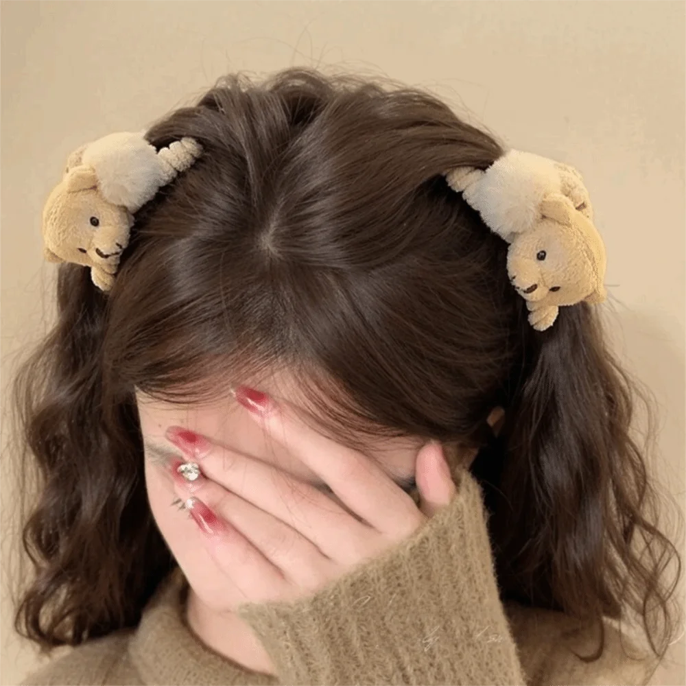 

Women Fashion Cute Bear Hair Clip Big Claws Shape Kawaii Style Shark Clip Cute Accessory Duckbill Hair Clip Daily Use