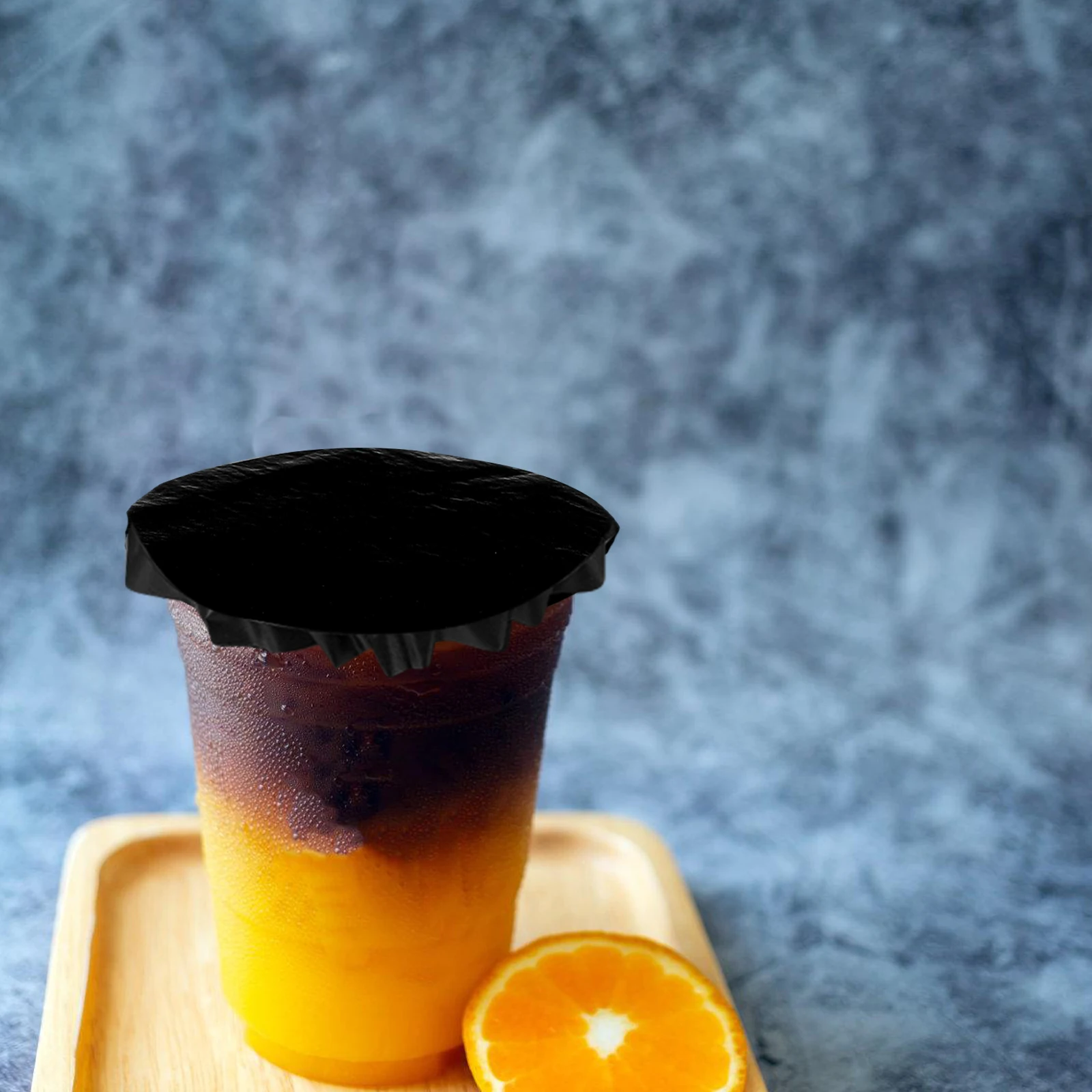 

100 шт. герметичные бумажные уплотнительные подушечки, круглая пленка для стаканчиков для одноразовых бумажных стаканчиков, защита стакана для напитков от пролива