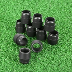 10Pcs Black Soft Plastic Golf Ferrules for Ping G410 G35 Shaft Sleeve Adapter Tip 0.335/0.350/0.370 Golf Club Shafts Accessories