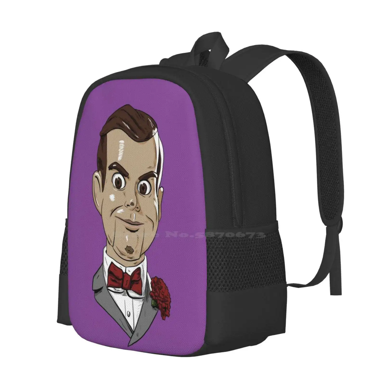 Slappy The Dummy Hot Sale Schoolbag Backpack Fashion Bags Slappy Dummy Goosebumps Halloween