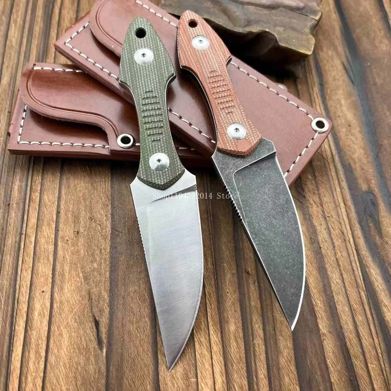 Portable Camping Backpacking EDC Multitools Outdoor Climbing Picnic Utility Fixed Knife Durable Sheath Wilderness Adventure Tool