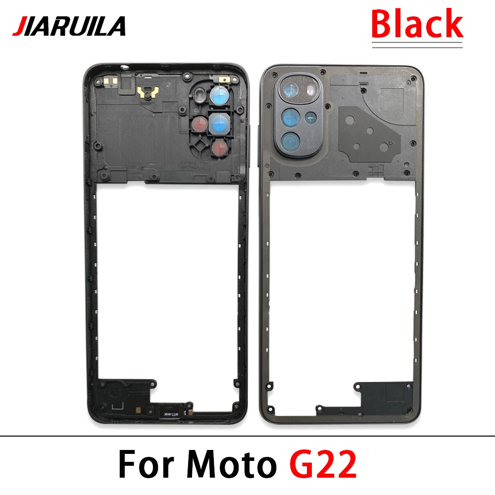 New Middle Frame Housing Case For Moto G22 G52 G71 G82 G50 5G Middle Frame Bezel Middle Plate Replacement Part