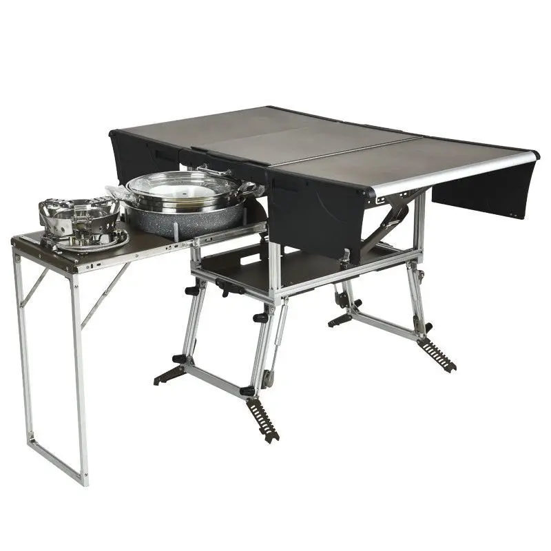 

Outdoor Mobile Kitchen Travel Camping Car Self-driving Tour Multifunctional Table