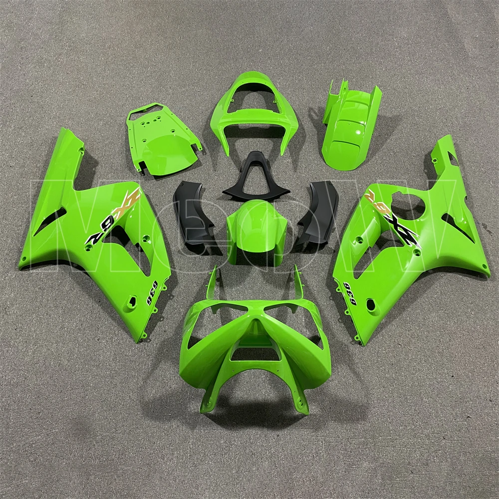 

Motorcycle Fairing Kit Fit For ZX-6R ZX6R ZX600 636 2003 2004 Bodywork Set High Quality Abs Injection Bright Green