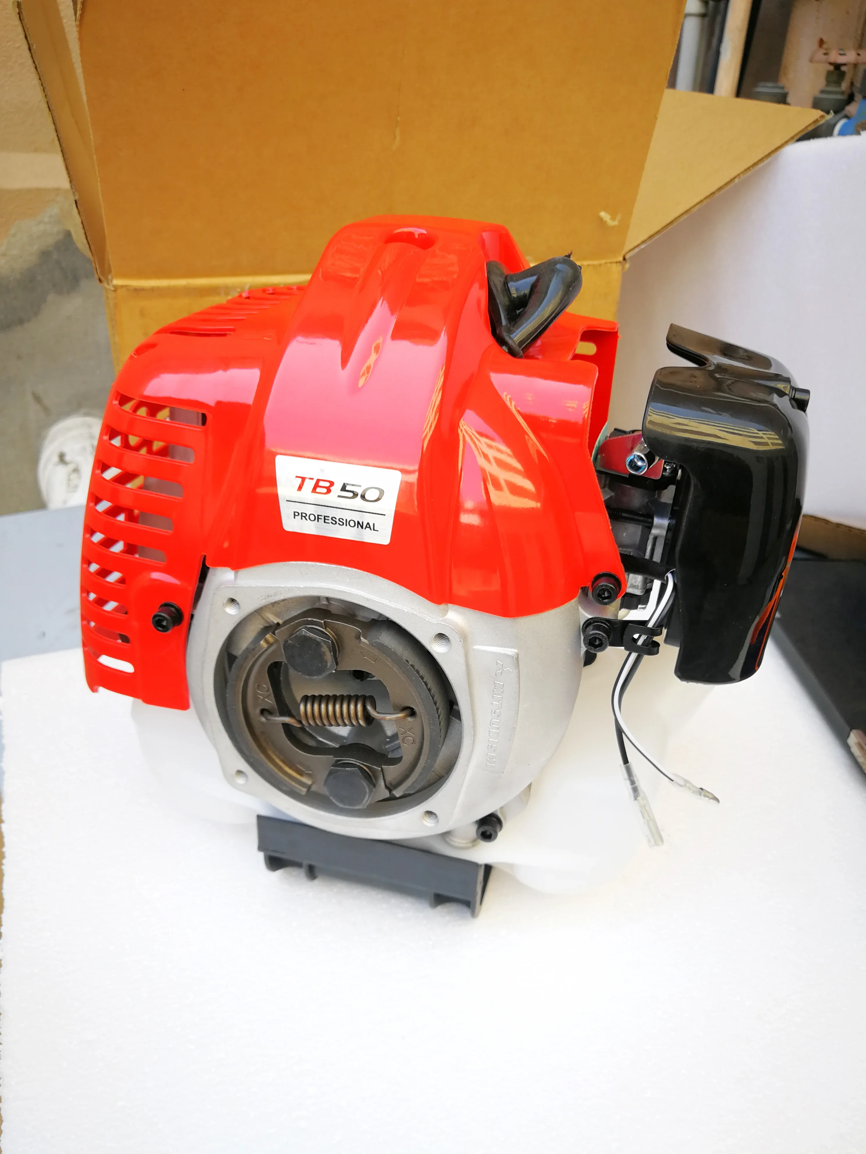 

2026 hot sale Brush Cutter Grass Trimmer Mower Engine 2T 52CC Motor Tb50