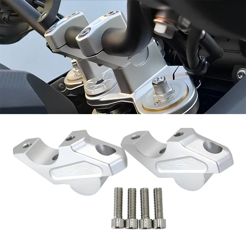 For Voge DSX 900 900 DSX DS900X 2024- Motorcycle Handlebar Riser Lift Booster With Offset Risers Clamp Extension Adapter