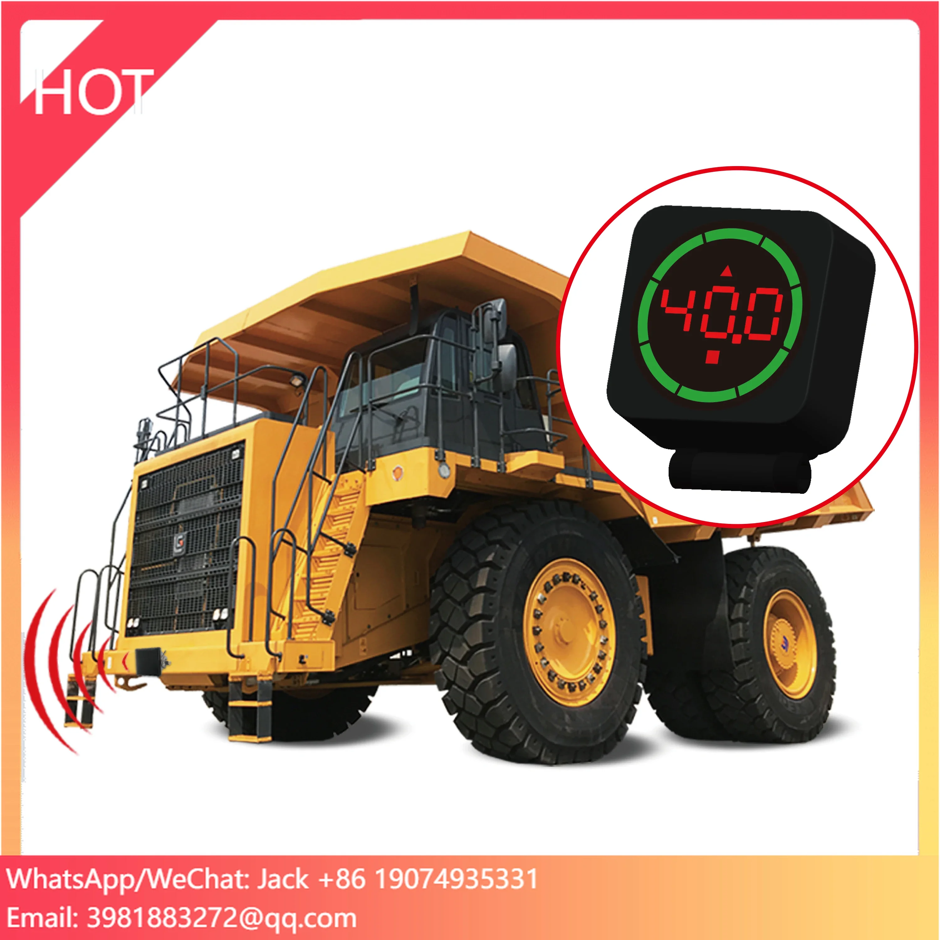 77ghz 40m Truck Radar Proximity Warning Alert System Collision Avoidance System Bsd