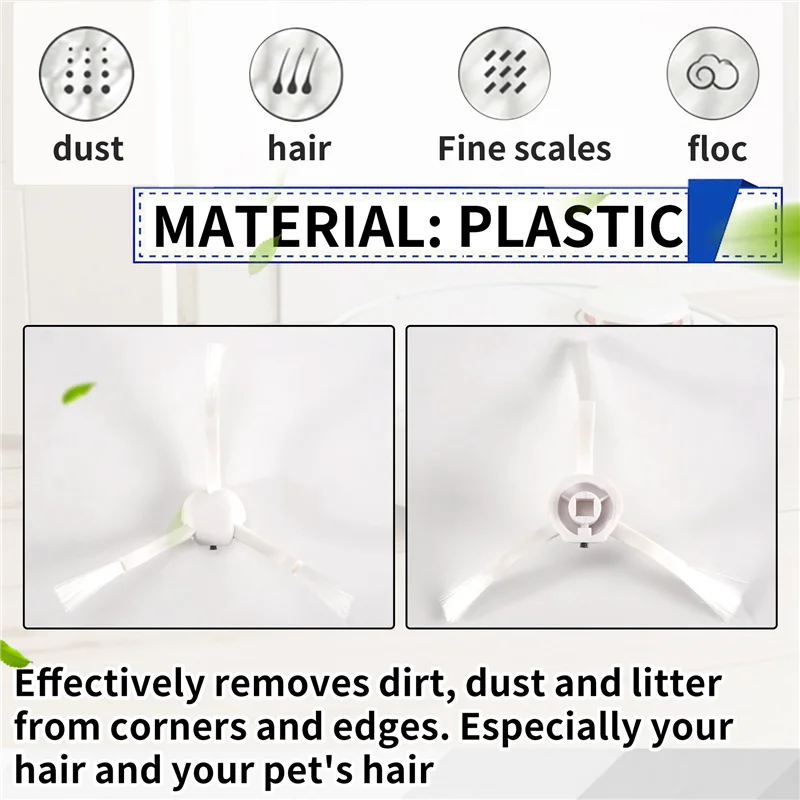 A39M 24 قطعة استبدال أجزاء ل Xiaomi روبوت فراغ X20 + / X20 زائد فراغ الجانب الرئيسي فرشاة فلتر Hepa ممسحة القماش كيس لجميع الغبار