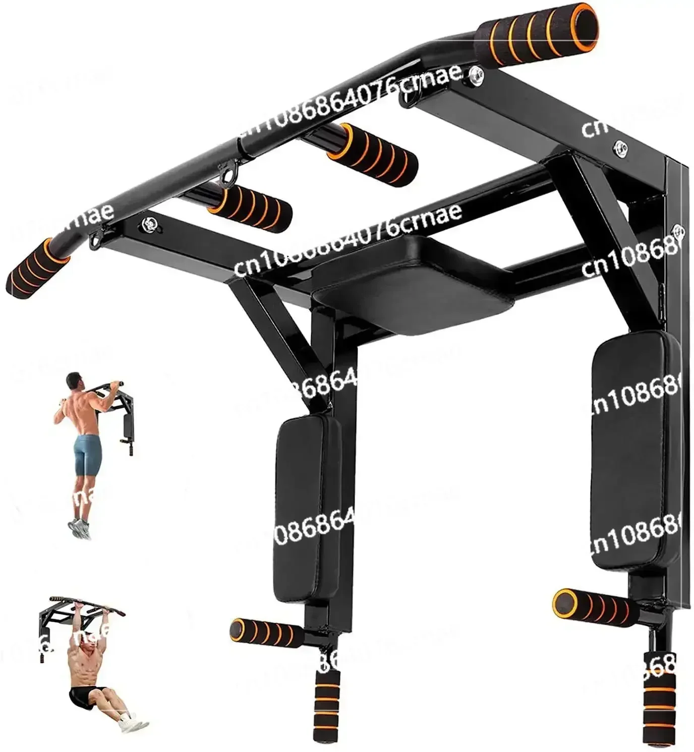 Indoor Gym Ceiling Exercise Horizontal Fitness Equipment Pull-up Pull Pullup Up Bar Wall Mounted