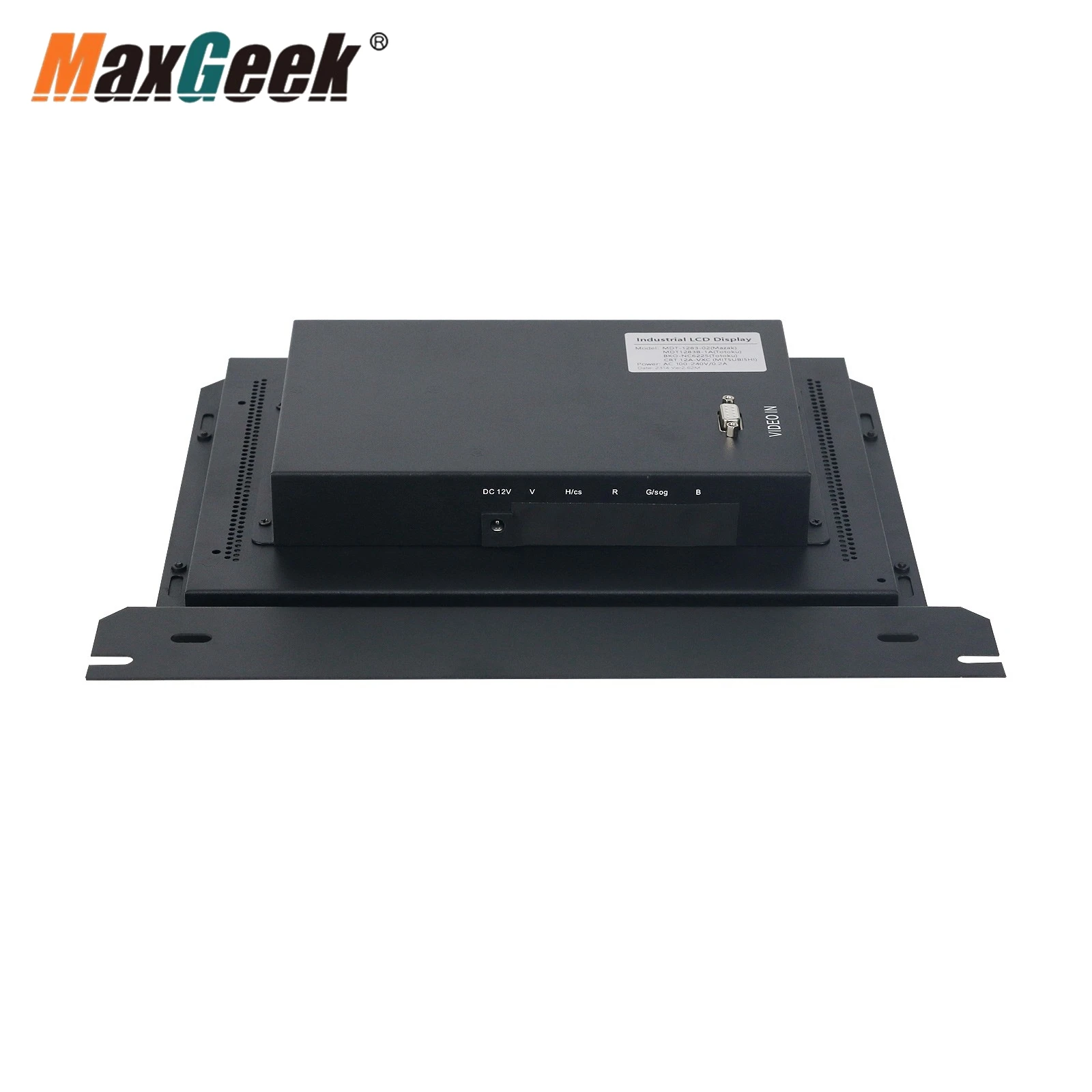 Maxgeek MDT-1283-02 (MDT1283B-1A) Monitor CNC LCD schermo di visualizzazione del Monitor CRT ambra monocromatico da 12 pollici per Monitor Mazak