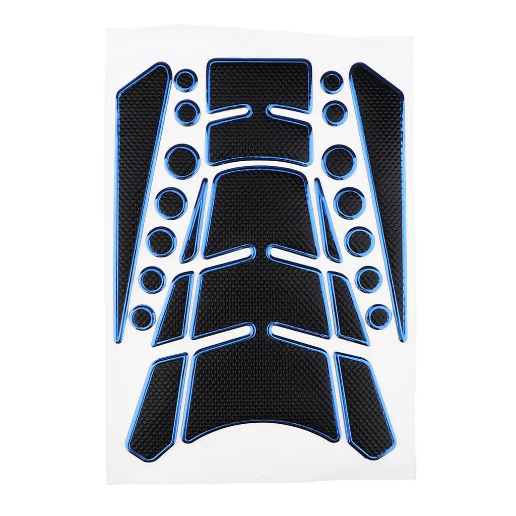 

3D Motorcycle Motorbike Racing /Oil/Gas Tank Decals PVC and Gel Sticker Pad Gas Carbon Fiber Tank Pad Protector