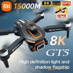 샤오미 GT5 MAX 드론, 8K 전문 카네라스 항공 사진 항공기, 브러시리스 모터, GPS 1 키 리턴 드론, 15000M