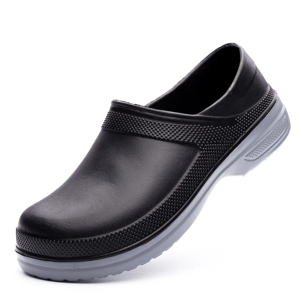 Plus Big Size 49 50 51 Chef Shoes For Men Kitchen Clogs Garden Shoes Restaurant Hotel Cooking Waterproof Anti-Skid Oil Resistant