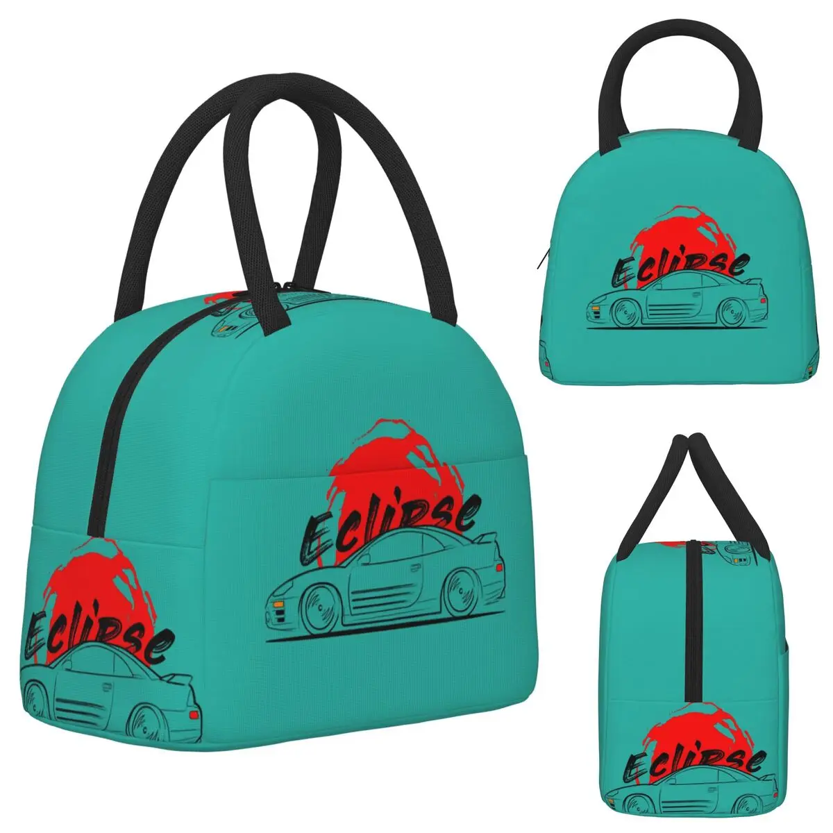 Eclipse 3 3G ECLIPSE Bolsa térmica para el almuerzo para niños, caja térmica para la escuela, caja térmica para alimentos, contenedor para loncheras a prueba de fugas