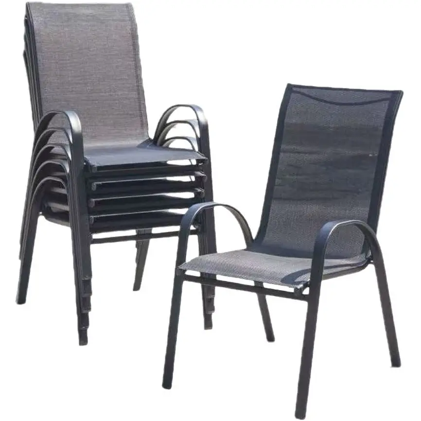 #Stackable Bar Stool with Backrest Heavy Duty Metal High Chair for Kitchen Island, Pub, Restaurant Space Saving Design