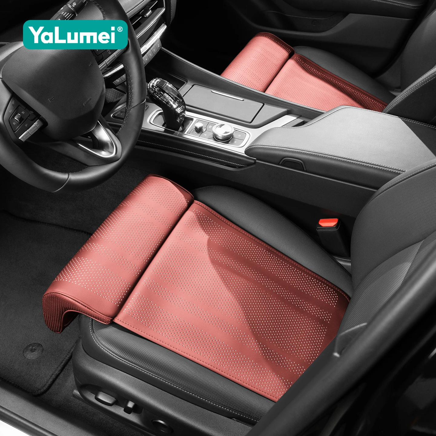 For Peugeot 206 207 208 301 306 307 308 T9 408 607 508 5008 3008 4008 406 407 2008 SW CC GT RCZ Car Seat Leg Support Cushion Pad