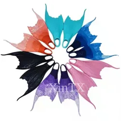 New!Diving Long Flipper Fins Frog Shoes Deep Snorkeling Accelerate Scuba Equipment Free-diving Training for Swimming