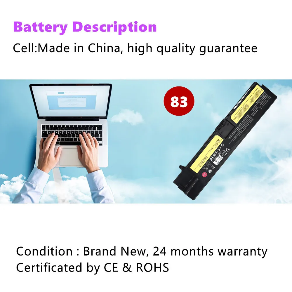 01AV418 Laptop Battery For Lenovo ThinkPad  E570 E570C E575 SB10K97574 SB10K97575 01AV417 01AV416 01AV414 01AV415