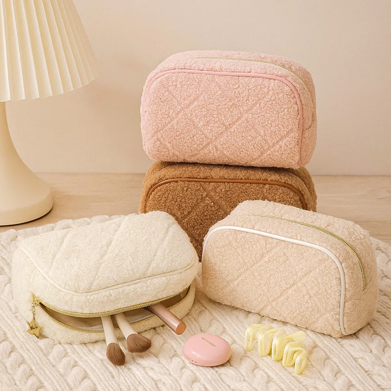 

1 шт. новая косметичка с высококачественной подушкой для женщин, компактная и портативная для хранения косметики