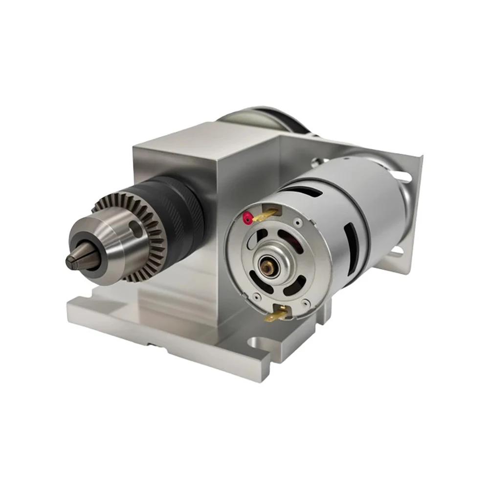 

Mini 775 Motor Bench Drill - DC 24V Precision Drilling Machine, DIY Model Electric Motor for Cutting, Grinding & Milling