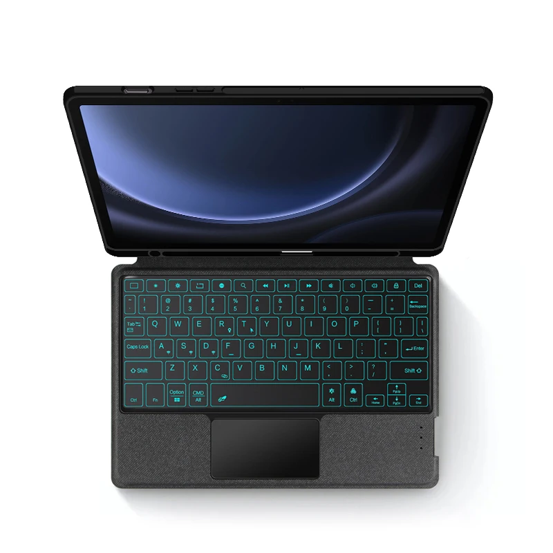 

Magic Keyboard Case For Samsung Galaxy Tab S9 FE 10.9 inch SM-X510 X516B Smart Cover For Tab S9 11" S9 FE 2023 Tablet Case