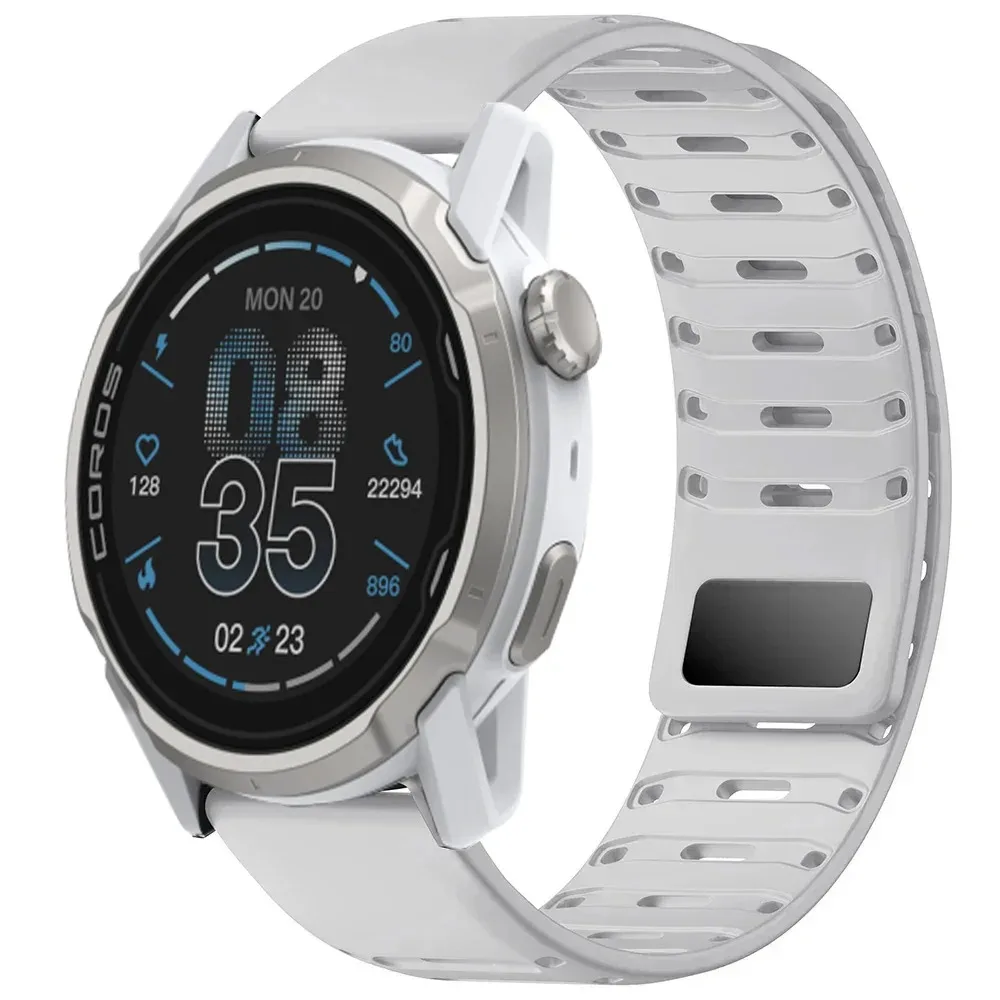 22 مللي متر حزام سيليكون مغناطيسي لساعة COROS PACE Pro/3 APEX 4 42 مللي متر شريط قابل للتنفس لساعة CMF 3 Pro Suunto Vertical 2/Race 2 #2