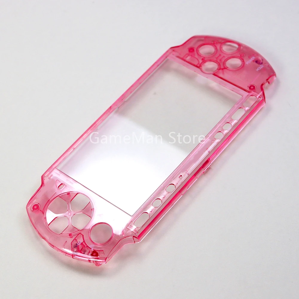 10 шт. для PSP3000, прозрачная верхняя передняя крышка, лицевая панель, чехол, защитная крышка для PSP 3000, замена