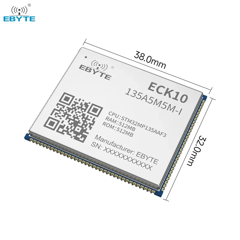 STM32MP13 Linux Core Board ECK10 Series ARM Cortex A7 650MHz 256MB/512MB DDR3 Low Power System on Module EBYTE