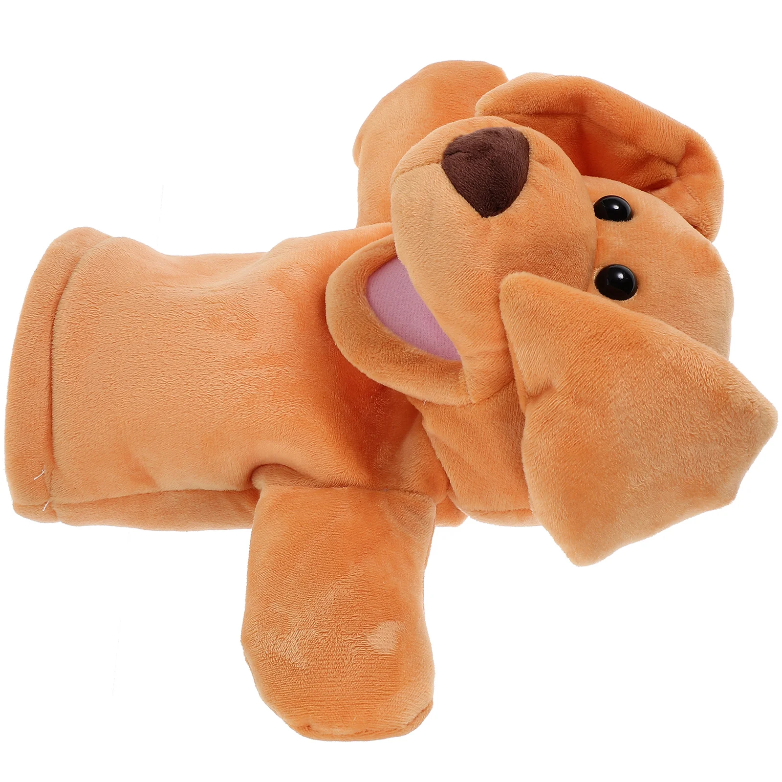 Hand Puppet Toys The Animal Interactive Puppets Educational Plush Cartoon Parent-child Emulated Short Creative Dog