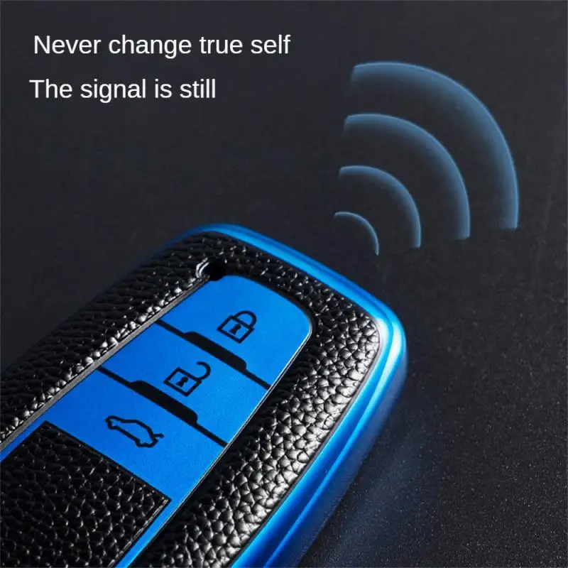 سيارة ذكية 2 زر مفتاح حافظة غطاء حقيبة المفاتيح ل أفالون كامري RAV4 بريوس CHR C-HR كورولا لاند كروزر برادو