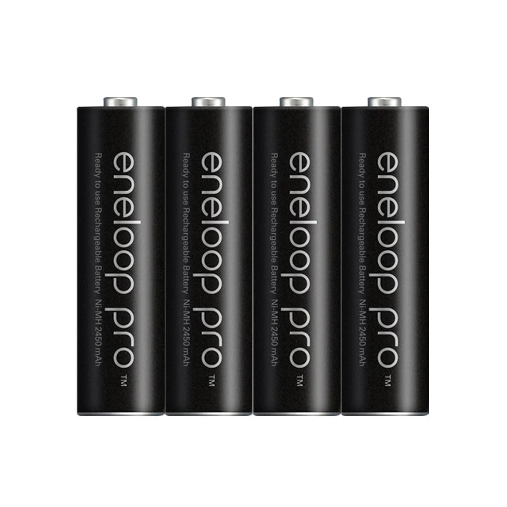 100% Panasonic Eneloop Pro 2550mAh AA battery For Flashlight Toy Camera PreCharged high capacity Rechargeable Batteries