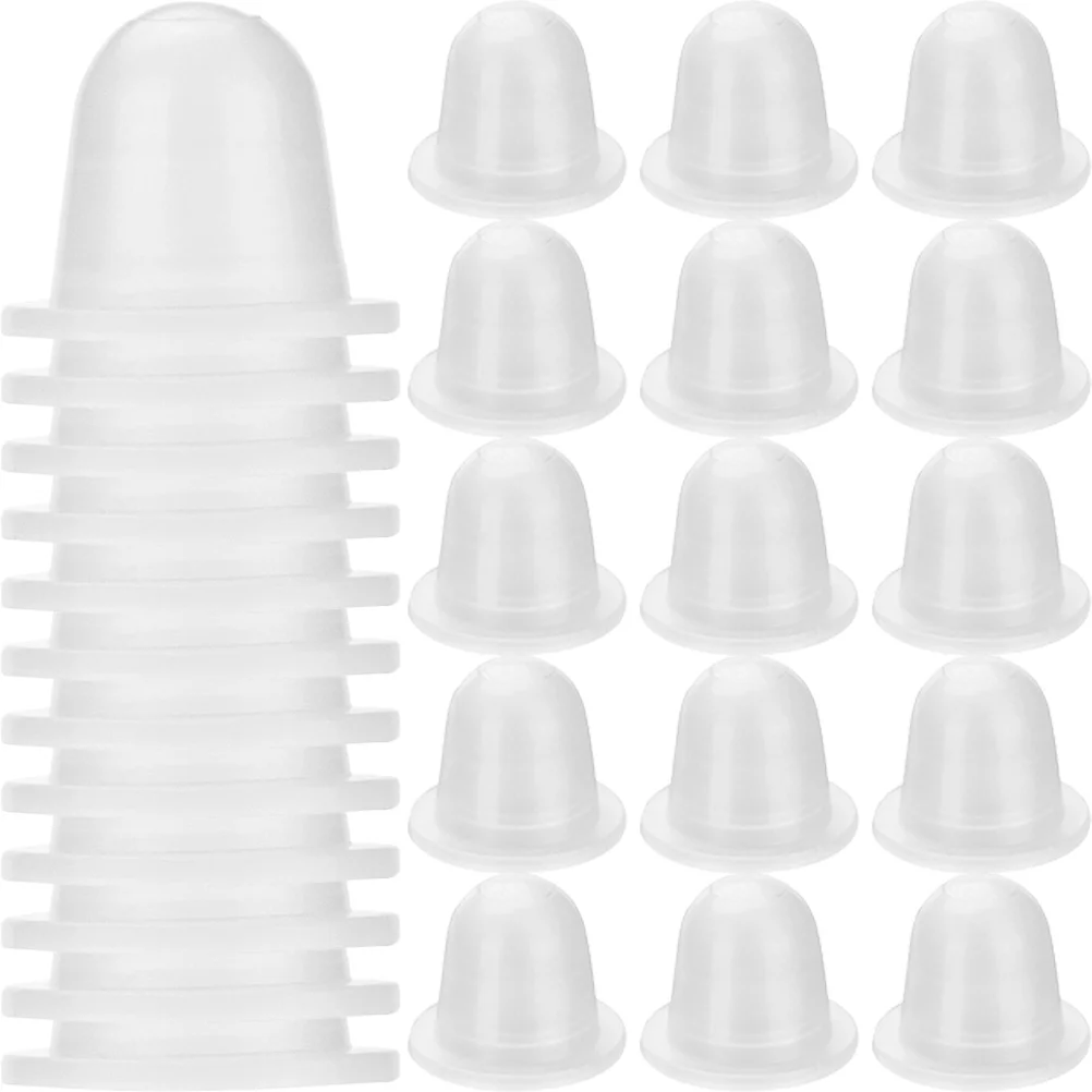 100 قطعة من أكواب الحبر المحمولة عالية الجودة حاويات صبغ الوشم الشفافة سهلة التنظيف وتخزين الأكواب المحمولة