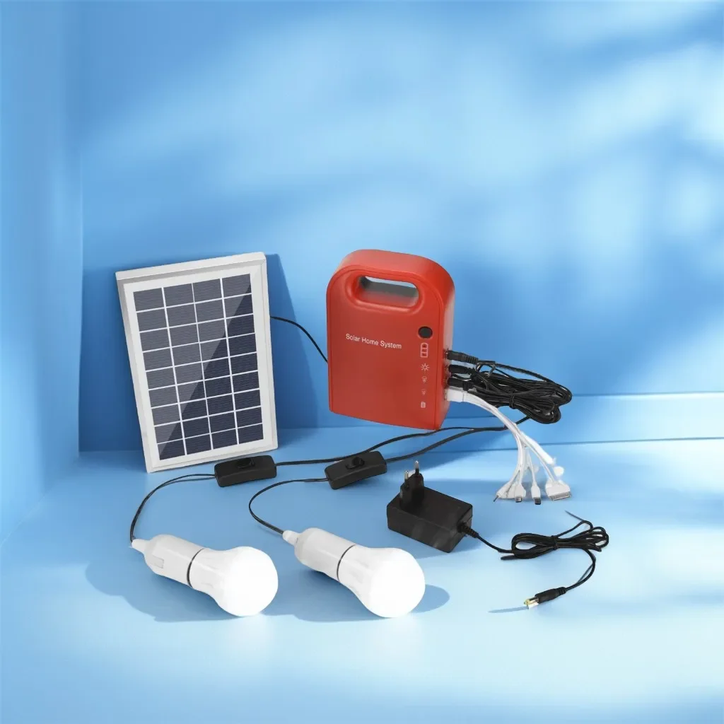 

High-performance Solar Lighting System with LED Bulbs - good for Outdoor Adventures and Camping