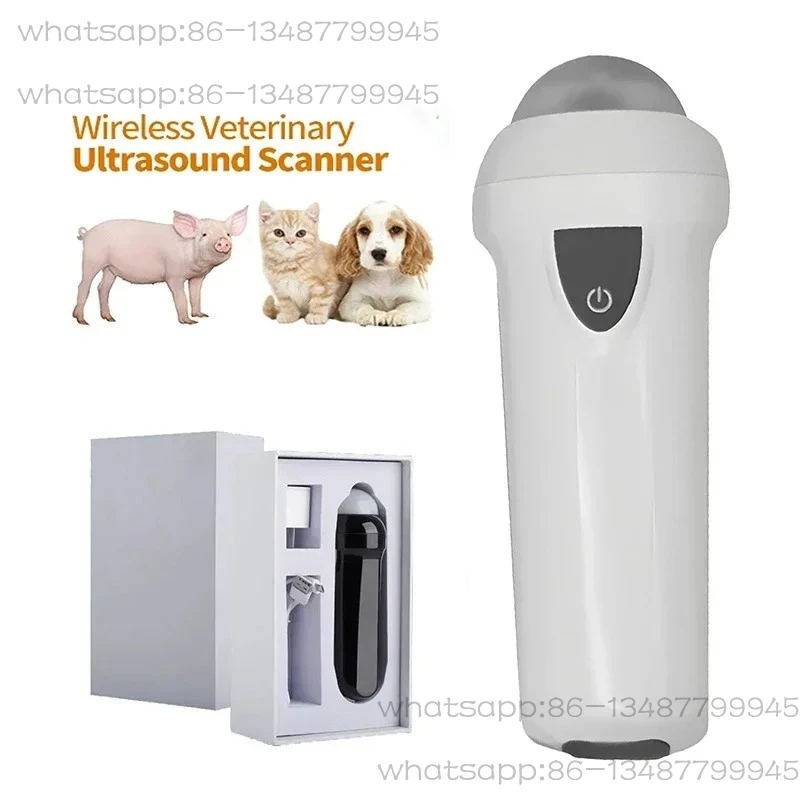 

Handheld Ultrasound Machine Pig Sheep Wireless Mechanical Veterinary Ultrasound Scanner Portable Pregnancy Test