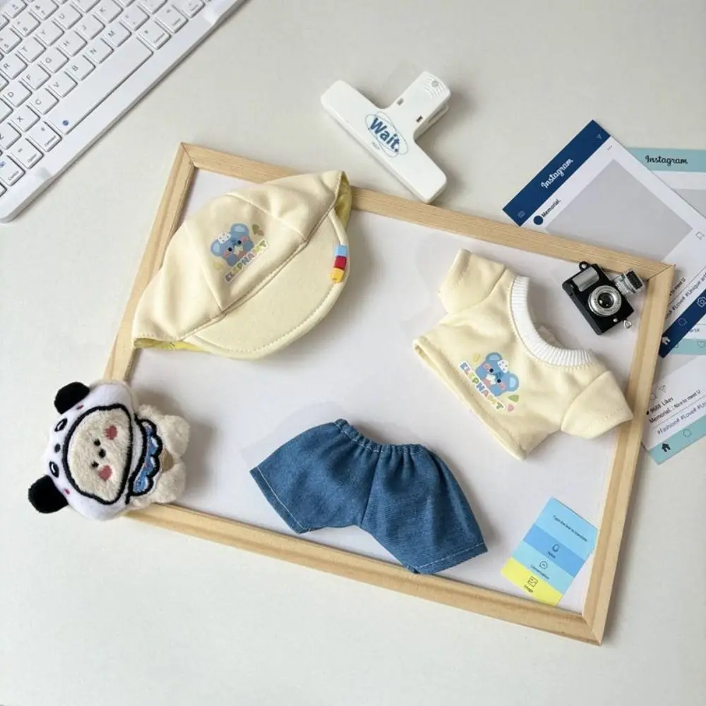 هوديي 20 سنتيمتر الملابس القطنية متعدد الألوان مجموعة الزي القطني فستان صغير 20 سنتيمتر زهرة فستان الأطفال هدية #2