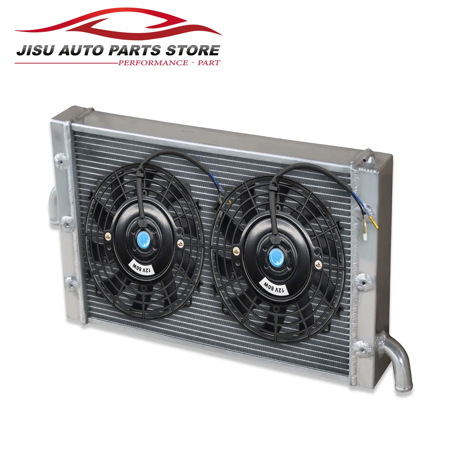 

Aluminum ATV /UTV radiator + Fans for 2017-2019 Polaris RZR 1000 XP Turbo 2018