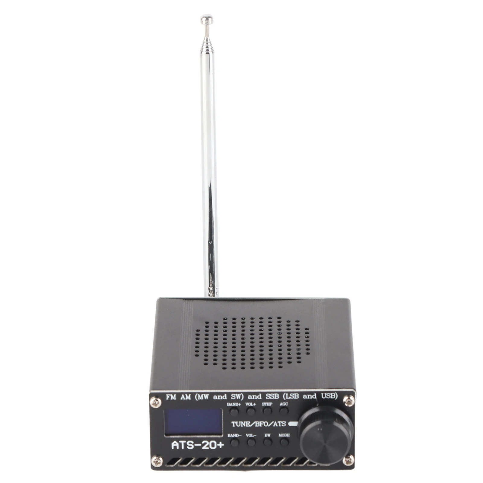 Full Band Radio Receiver AM LW MW SW SSB LSB USB Scanner Portable with Antenna ATS-20+ Si4735 Electronic Components