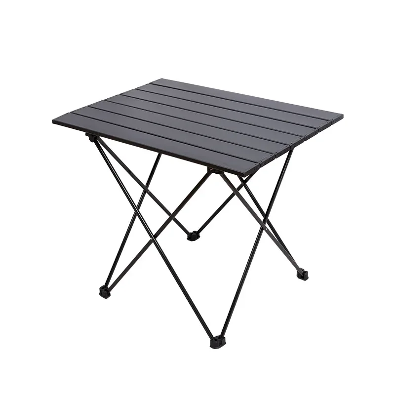 Outdoor Camping Folding Table Aluminum Alloy  Barbecue Portable Household Chicken Rolls Table Folding Square Table