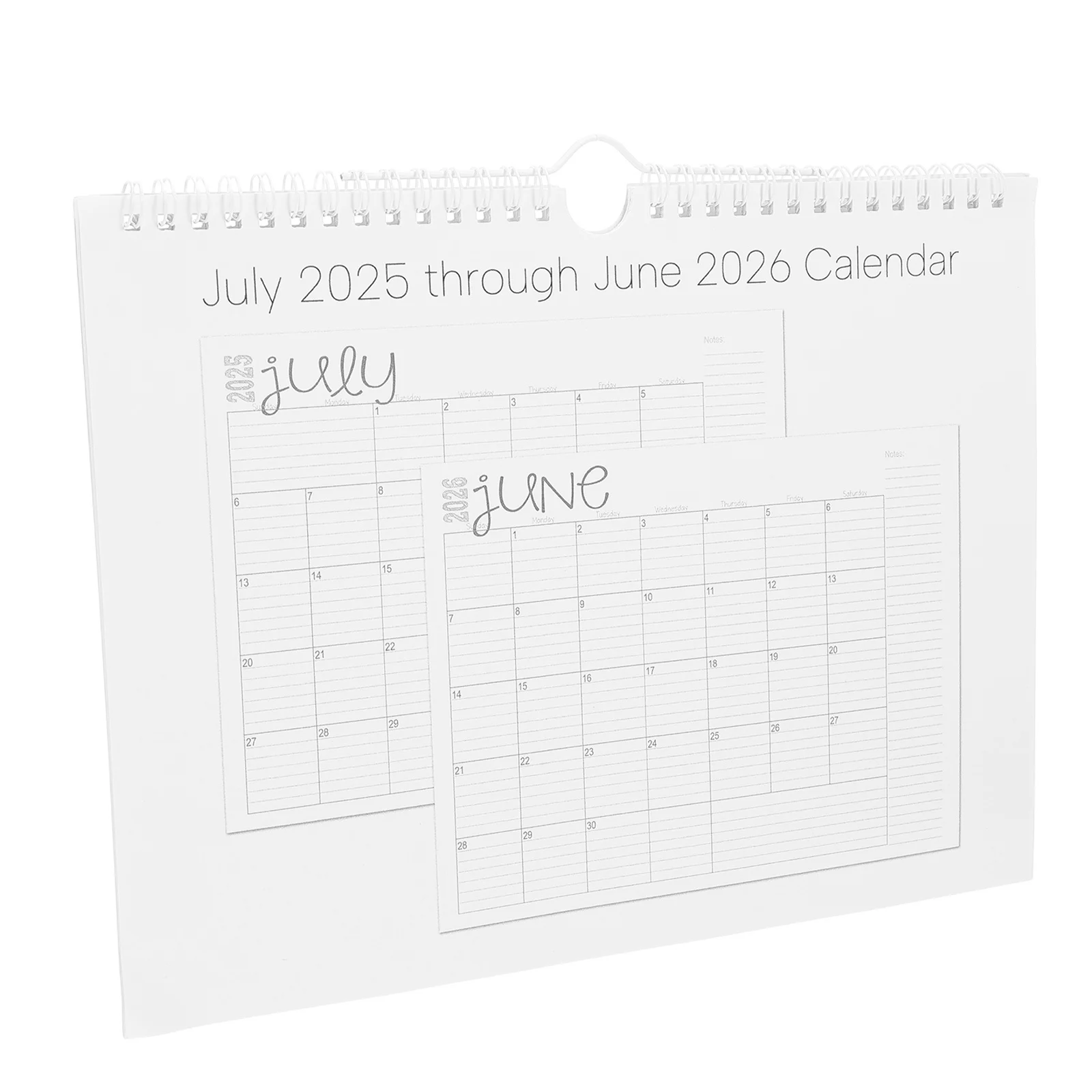 

Настенный планировщик на 2026 год, перекидной календарь, еженедельная и ежемесячная бумага, многоразовая для офиса