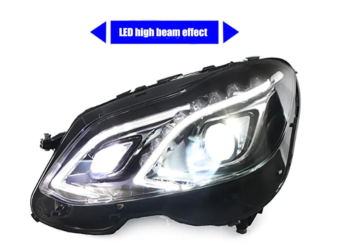 Suitable for  E-Class E Series E180 E200 E260 W212 Headlight Assembly LED Headlight Low Configuration Upgrade High